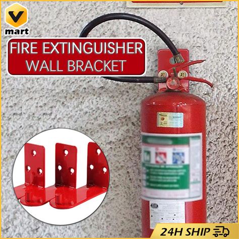 fire extinguisher with metal mounting bracket|fire extinguisher mounting height chart.